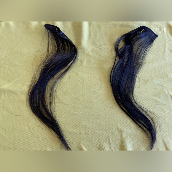 Real hair extensions, 4 piece - Picture 2 of 4